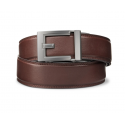 Ceinture en cuir Express Gunmetal KORE ESSENTIALS