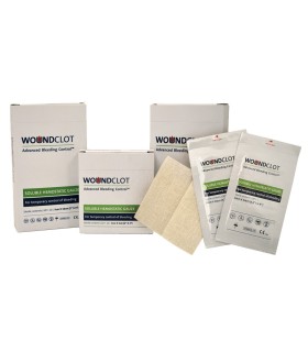 Pansement hémostatique WoundClot chez www.equipements-militaire.com