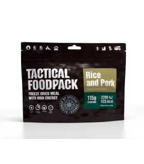 Riz et Porc à la sauce tomate Tactical FoodPack chez www.equipements-militaire.com